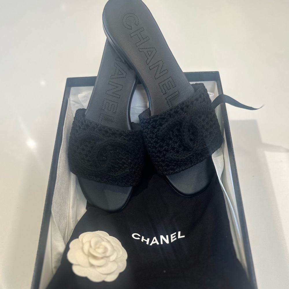 Chanel Crochet Mules - Picture 4 of 4